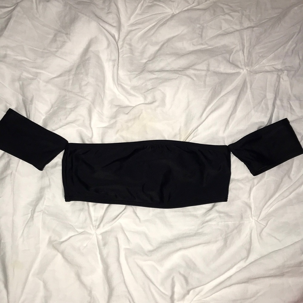 Aerie Off the Shoulder Swim Top